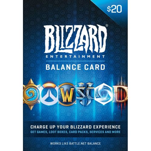  By      Blizzard Entertainment $50 Battle.net Store Gift Card Balance [Online Game Code]