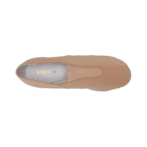  BLOCH Dance Jazz Women Shoe's Super Leather with Strong Elastic Slip On, High Durability, Neoprene Stretch Satin, Dancing Shoe
