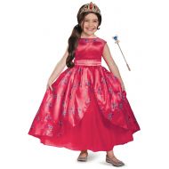 BlockBuster Costumes Custom Bundle Childs Girls Deluxe Disney Princess Elena Of Avalor Dress Costume Bundle