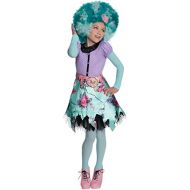 BlockBuster Costumes Custom Bundle Girls Monster High Honey Swamp Costume And Wig Bundle