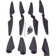 Blomiky 8 F11 Foldable Propellers Props for F11 2-Axis Gimbal and F11GIM SJRC F11 DE22 4K Pro F11 Pro and F24 Pro F35 RC Quadcopter Drone F11 Blades 2 Set