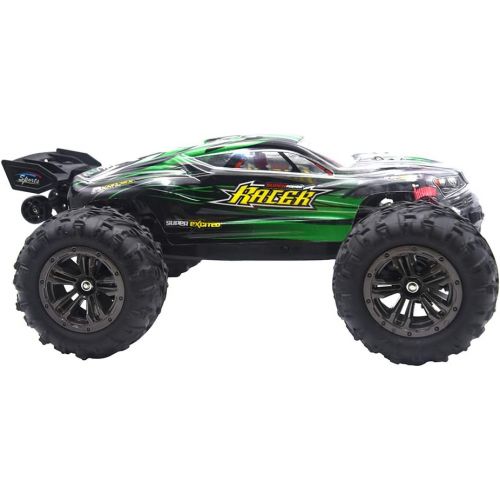  Blomiky 52KMH+ High Speed 2845 Brushless 1/16 Scale RC Truck for Kids and Adults Q903 Green