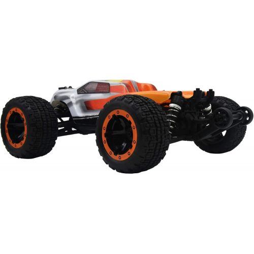  Blomiky Destroyer 2435 RC Brushless 4WD 2.4GHz 1/16 Scale 45KMH High Speed Racing RC Truck Extra 2 Battery 16890A