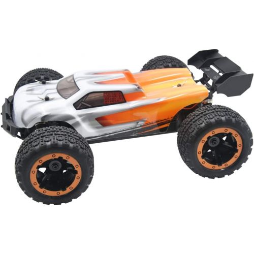  Blomiky Destroyer 2435 RC Brushless 4WD 2.4GHz 1/16 Scale 45KMH High Speed Racing RC Truck Extra 2 Battery 16890A