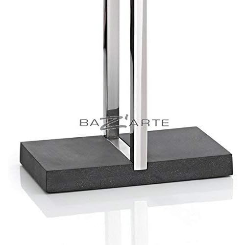  Blomus Floor Standing Towel Rack Stand, Polished Stainless Steel