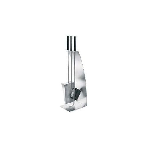  Blomus 4 pc Fireplace Set, Bow Front