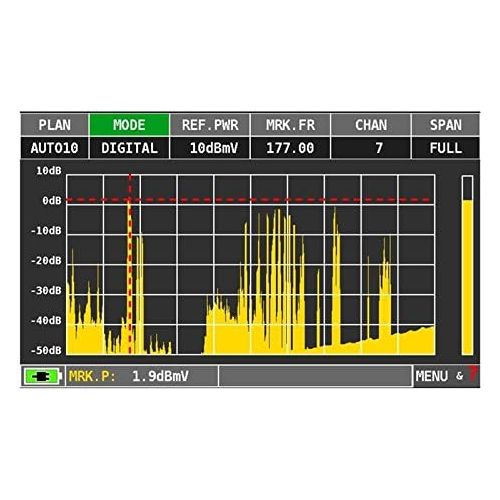  Blonder Tongue Cable TV CATV digital signal strength test level meter with fiber optic option