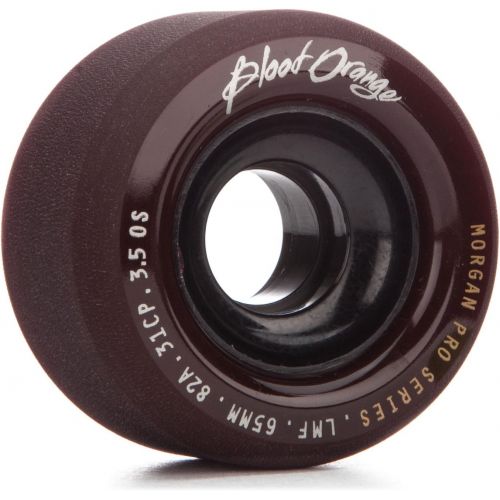  Blood Orange Liam Morgan Formula Longboard Wheels - 65mm 82A - Maroon