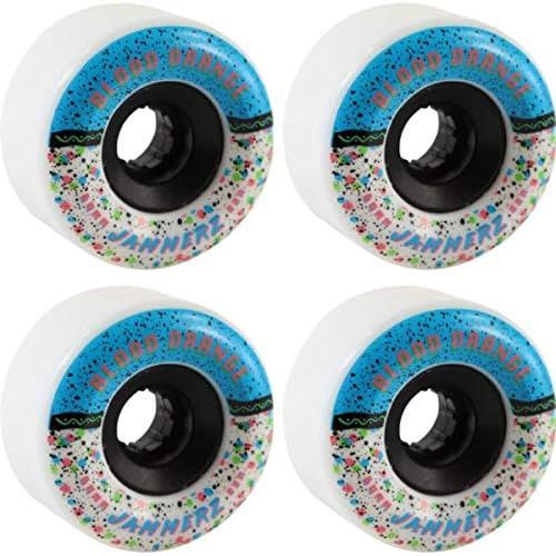  Blood Orange Jammers Longboard Skateboard Wheels - 69mm 82a (Set of 4)