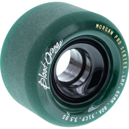  Blood Orange Liam Morgan Morgan Series Midnight Green Skateboard Wheels - 65mm 80a (Set of 4)