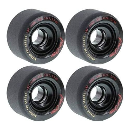  Blood Orange Morgan 65mm 82a Black Skateboard Wheels (Set Of 4)