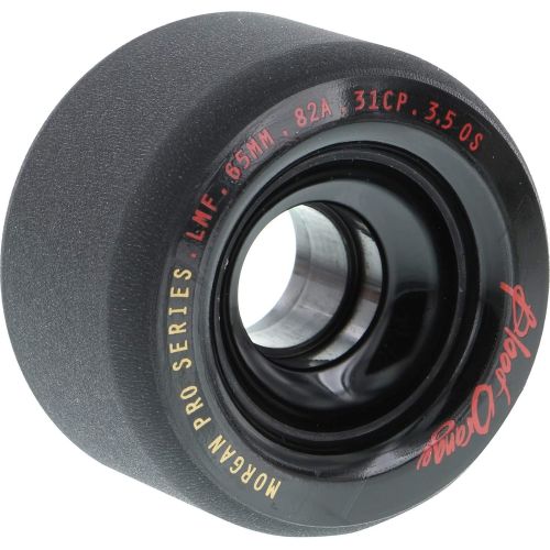  Blood Orange Morgan 65mm 82a Black Skateboard Wheels (Set Of 4)