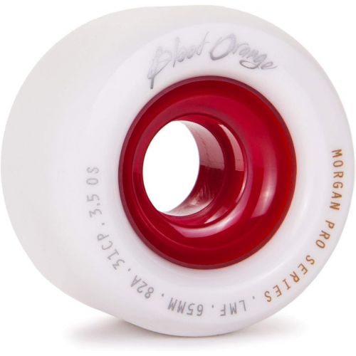  Blood Orange Liam Morgan Formula Longboard Skateboard Wheels - 65mm 82a