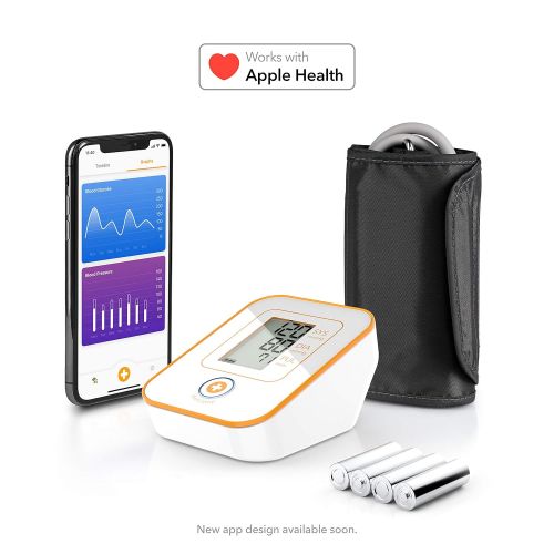  Blood Pressure monitor Choice Smart Upper Arm Blood Pressure Monitor: Wireless, Medically Accurate Upper Arm Cuff. Free App for iOS, Android