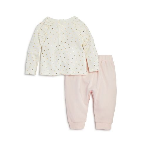  Bloomies Girls Heart-Print Tee & Jogger Pants Set, Baby - 100% Exclusive