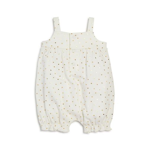  Bloomies Girls Heart-Print Romper with Bow, Baby - 100% Exclusive