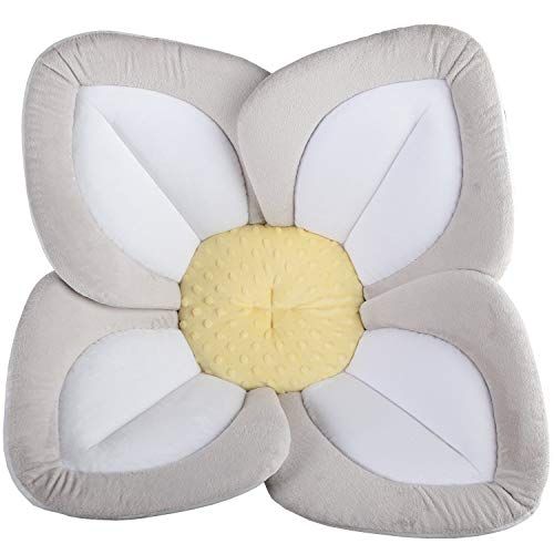  [아마존베스트]Blooming Bath Lotus - Baby Bath (Gray/Light Yellow)