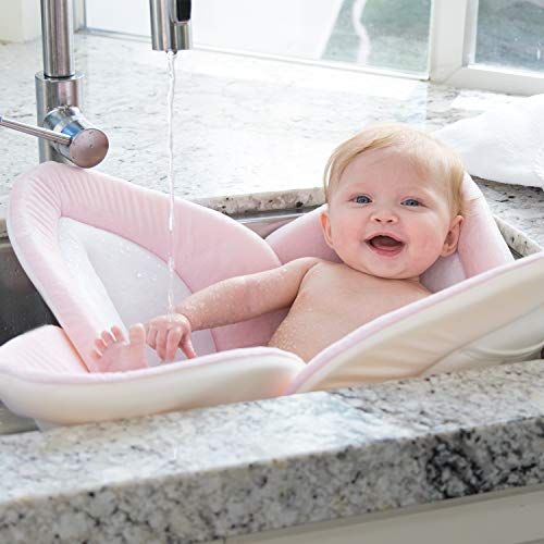  [아마존베스트]Blooming Bath Lotus - Baby Bath (Pink/White/Gray)