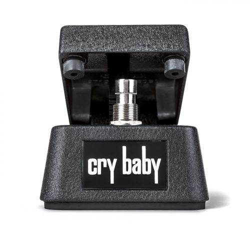  Jim Dunlop CBM95 Cry Baby Mini Wah Pedal Bundle with 2-Pack of Blucoil Pedal Patches, Slim 9V 670ma Power Supply AC Adapter and 4-Pack of Celluloid Guitar Picks