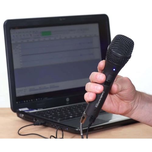  [아마존베스트]Audio-Technica AT2005USB Cardioid Dynamic USB and XLR Microphone for Voiceover, Podcasting, Music Recording Bundle with Blucoil Pop Filter Windscreen, 10-FT Balanced XLR Cable, and