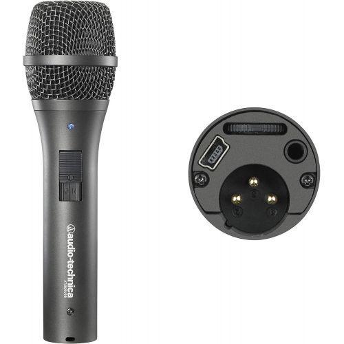  [아마존베스트]Audio-Technica AT2005USB Cardioid Dynamic USB and XLR Microphone for Voiceover, Podcasting, Music Recording Bundle with Blucoil Pop Filter Windscreen, 10-FT Balanced XLR Cable, and