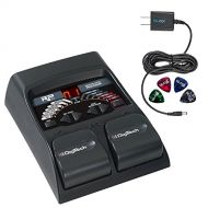 DigiTech RP55 Multi-FX Pedal with Built-In Guitar Tuner -INCLUDES- Blucoil Power Supply Slim AC/DC Adapter for 9 Volt DC 670mA AND 4 Blucoil Guitar Picks
