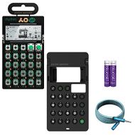 Teenage Engineering PO-12 Rhythm Drum Machine & Sequencer - BUNDLED WITH - CA-12 Silicone Case, Blucoil 6-Ft Extension Cable AND 2-Pack of AAA Batteries