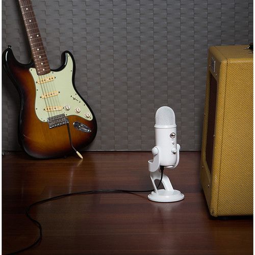  Blue Yeti USB Microphone (Whiteout)