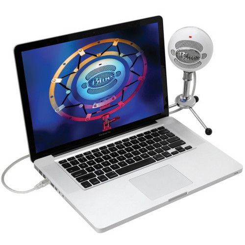  Blue Snowball USB Condenser Microphone with Accessory Pack (Brushed Aluminum)