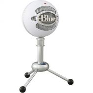 Blue Snowball USB Condenser Microphone with Accessory Pack (White)