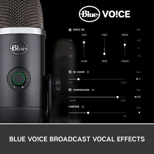  Blue Yeti X USB Microphone (Dark Gray)