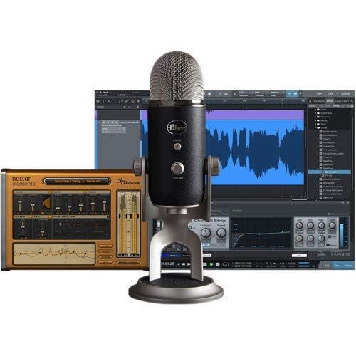  Blue Yeti Pro Studio All-In-One Pro Studio Vocal System with HPC-A30 Studio Monitor Headphones & MBS5000 Boom Arm with XLR Cable Kit