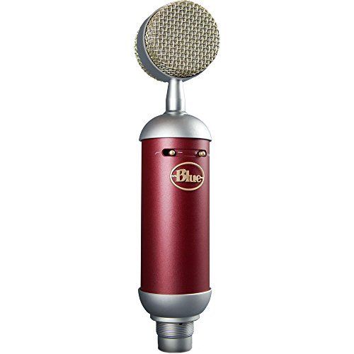  Blue Spark SL Large-Diaphragm Studio Condenser Microphone with Focusrite Scarlett 2i2 USB Audio Interface, Desktop Microphone Stand, Studio Headphones and XLR-XLR Cable