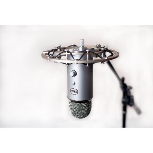  Blue Radius II Microphone Shock Mount for Yeti and Yeti Pro with Improved Hinge Design