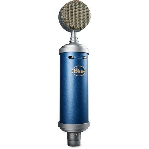  Blue Bluebird SL Large-Diaphragm Condenser Studio Microphone with Focusrite Scarlett 2i2 USB Audio Interface, Desktop Microphone Stand, Studio Headphones and XLR-XLR Cable