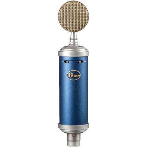  Blue Bluebird SL Large-Diaphragm Condenser Studio Microphone with Focusrite Scarlett 2i2 USB Audio Interface, Desktop Microphone Stand, Studio Headphones and XLR-XLR Cable