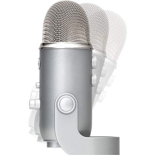  Blue Yeti Studio USB Microphone Professional Recording System with HPC-A30 Closed-Back Studio Monitor Headphones & Pop Filter Bundle