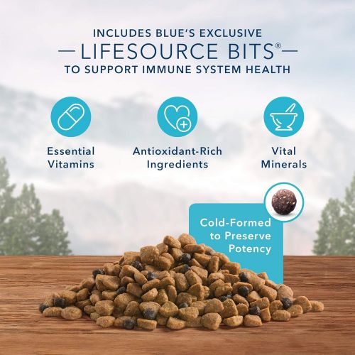  Blue Buffalo Wilderness Rocky Mountain Recipe High Protein Grain Free, Natural Adult Small Breed Dry Dog Food