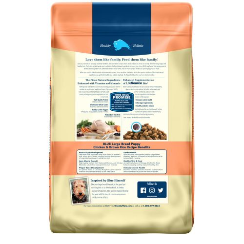  Blue Buffalo Life Protection Formula Natural Puppy Large Breed Dry Dog Food