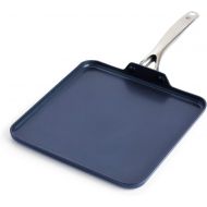 [아마존베스트]Blue Diamond Cookware Toxin Free Ceramic Metal Utensil Dishwasher, 11 Griddle