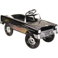 [아마존베스트]Blue Diamond Classics 1955 Black with Flames Fits Chevy Pedal Car