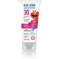 Blue Lizard Baby Mineral Sunscreen  No Chemical Actives  SPF 30+ UVA/UVB Protection, 3 oz