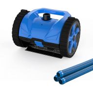 2 Wheel Cleaner Two Turbine Drive Pool Vacuum, Suction-Side Inground Automatic Vacuum Pool Cleaner, for Cleaning Debris, for Pools up to 16 x 32 ft, Climb Walls