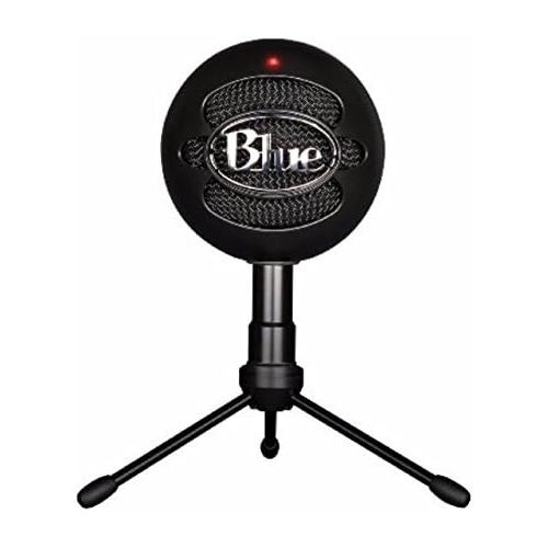  [아마존베스트]Blue Microphones Snowball iCE Microphone (Black) with Boom Scissor Arm and Pop Filter Bundle (3 Items)