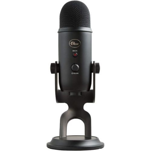  [아마존베스트]Blue Microphones Blue Yeti USB Microphone (Blackout) Bundle with Knox Gear Headphones and Pop Filter (3 Items)