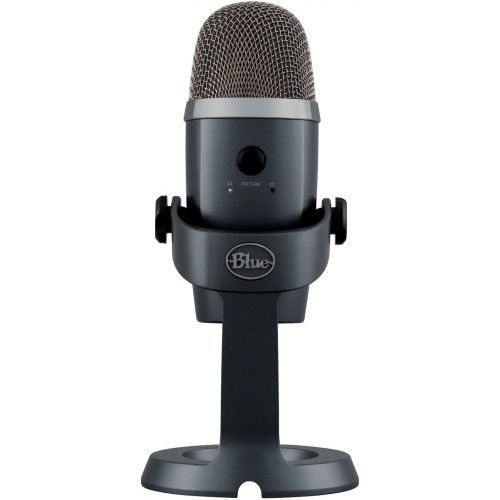  [아마존베스트]Blue Microphones Blue Yeti Nano USB Microphone (Shadow Gray) with Studio Headphones and Knox Gear Pop Filter Bundle (3 Items)