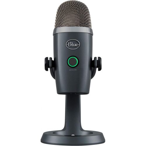  [아마존베스트]Blue Microphones Blue Yeti Nano USB Microphone (Shadow Gray) with Studio Headphones and Knox Gear Pop Filter Bundle (3 Items)