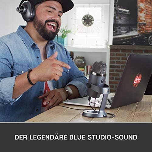  [아마존베스트]Blue Microphones Yeti Nano Professional USB Condenser Microphone with Multiple Recording Patterns and Latency Monitoring, for Recording and Streaming on PC and Mac, grey