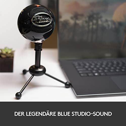  [아마존베스트]Blue Microphones Snowball Omnidirectional/Cardioid USB Microphone - Black