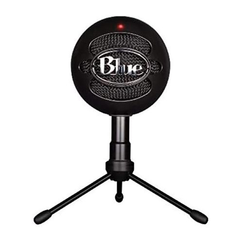  Blue Microphones Snowball iCE Black Microphone with Knox Studio Boom Arm & Pop Filter